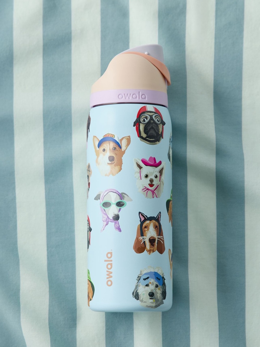UO x Owala Dog Collage Freesip 32 oz. Water Bottle